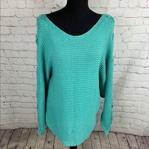 Calson drain sleeve sweater
